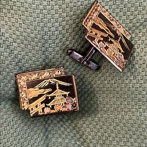Vintage Sterling 950 Cuff Links